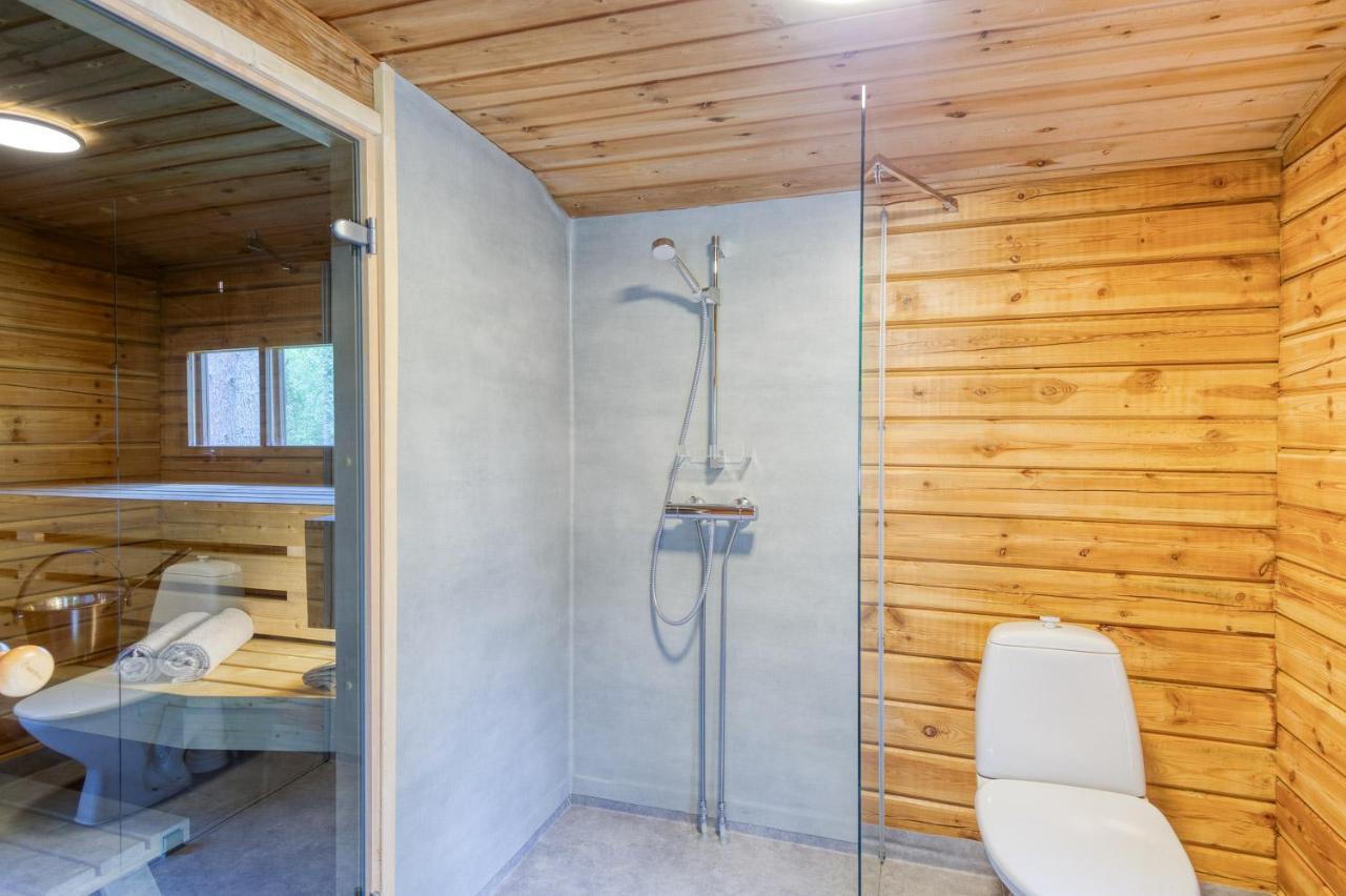 Pinetree Cottages Cozy Log Cabin Kalanti Extérieur photo