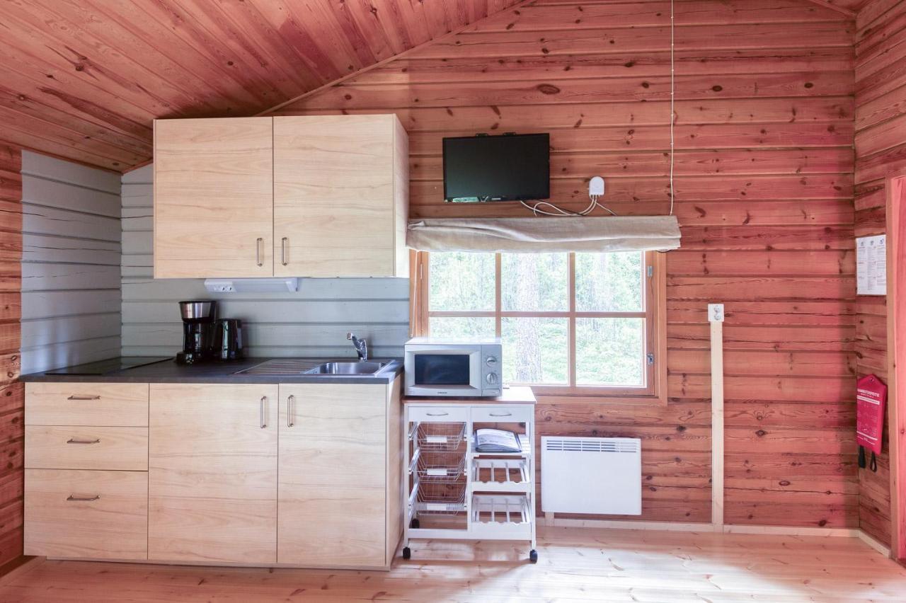 Pinetree Cottages Cozy Log Cabin Kalanti Extérieur photo
